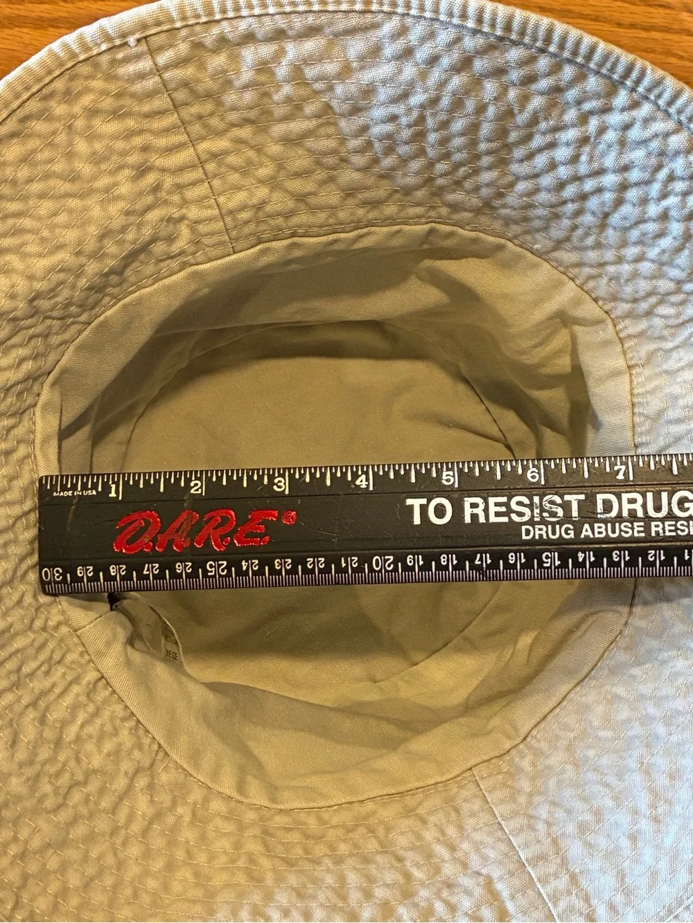 Eddie Bauer Beige Bucket Hat, O/S, Cotton, Very Good Condition